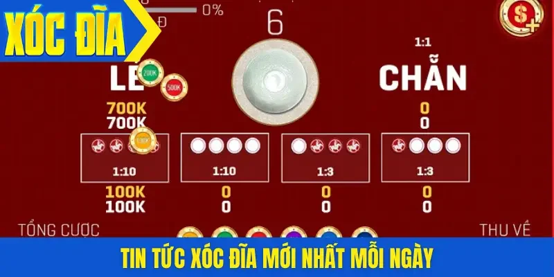 Tin tức xóc đĩa mới nhất mỗi ngày